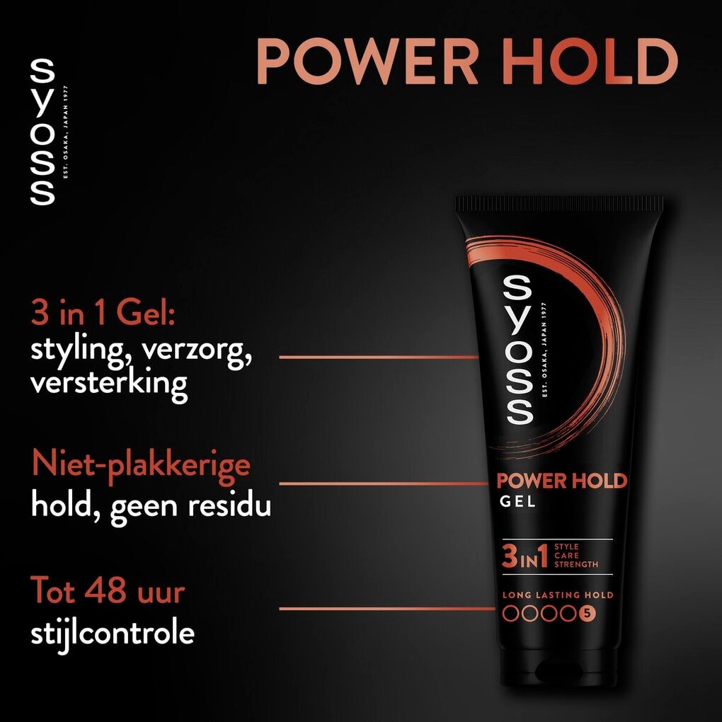 Syoss Power Hold Styling Gel