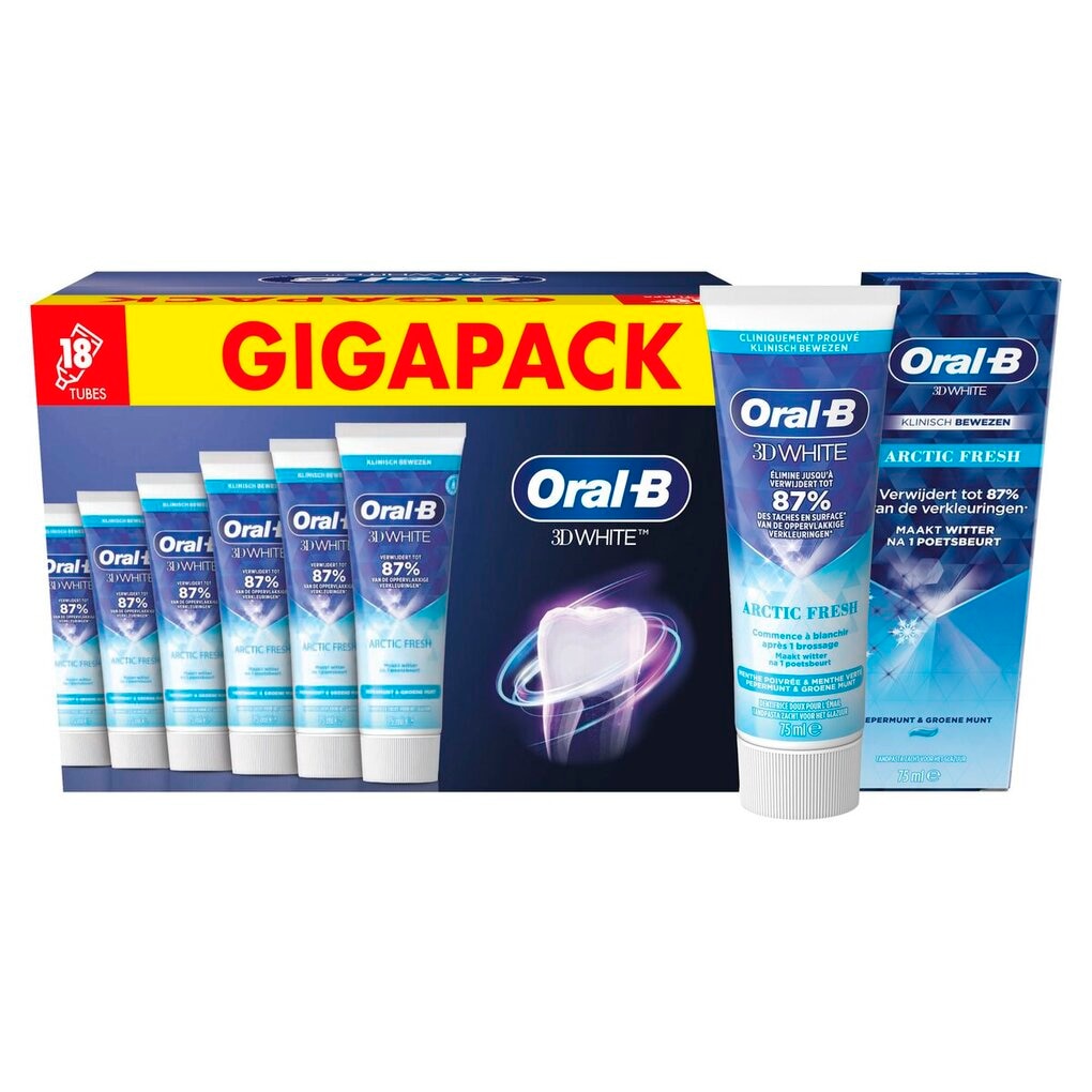 Oral-B 3D White Arctic Fresh Tandpasta