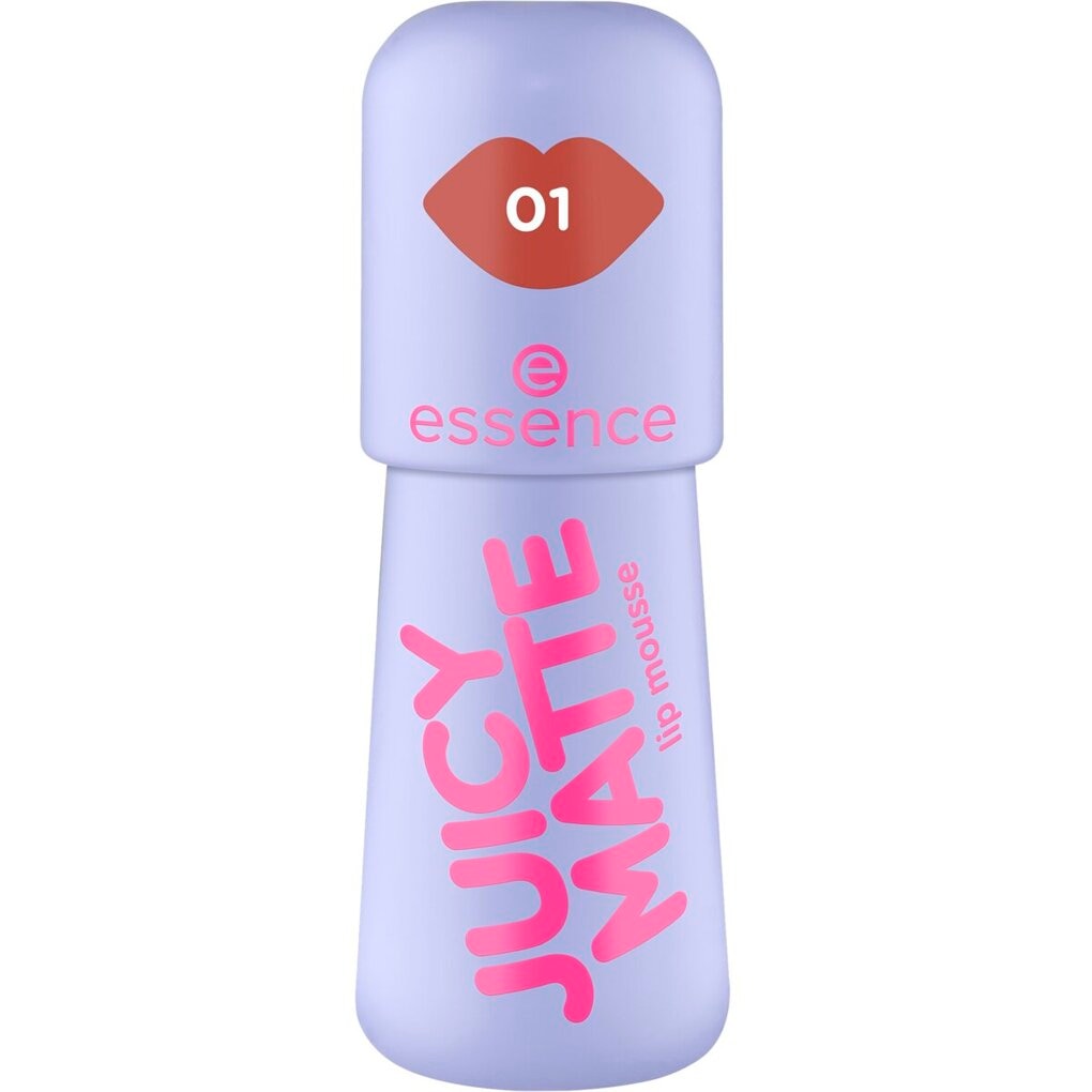 Essence Mousse à Lèvres Juicy Matte 01 Maple Rouge
