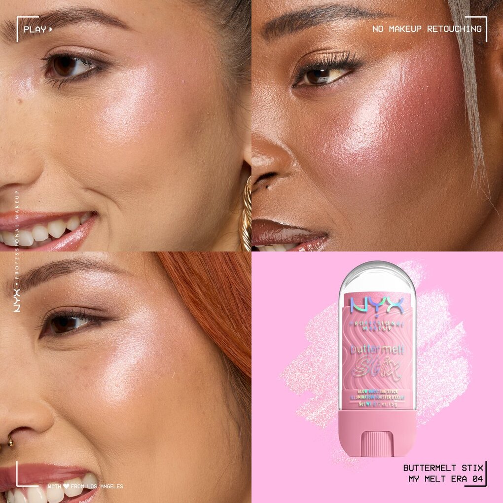 NYX Professional Makeup Glow Boosting Stick Buttermelt Stix 04 My Melt Era