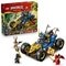 LEGO Ninjago La Voiture Transformable de Jay 71856