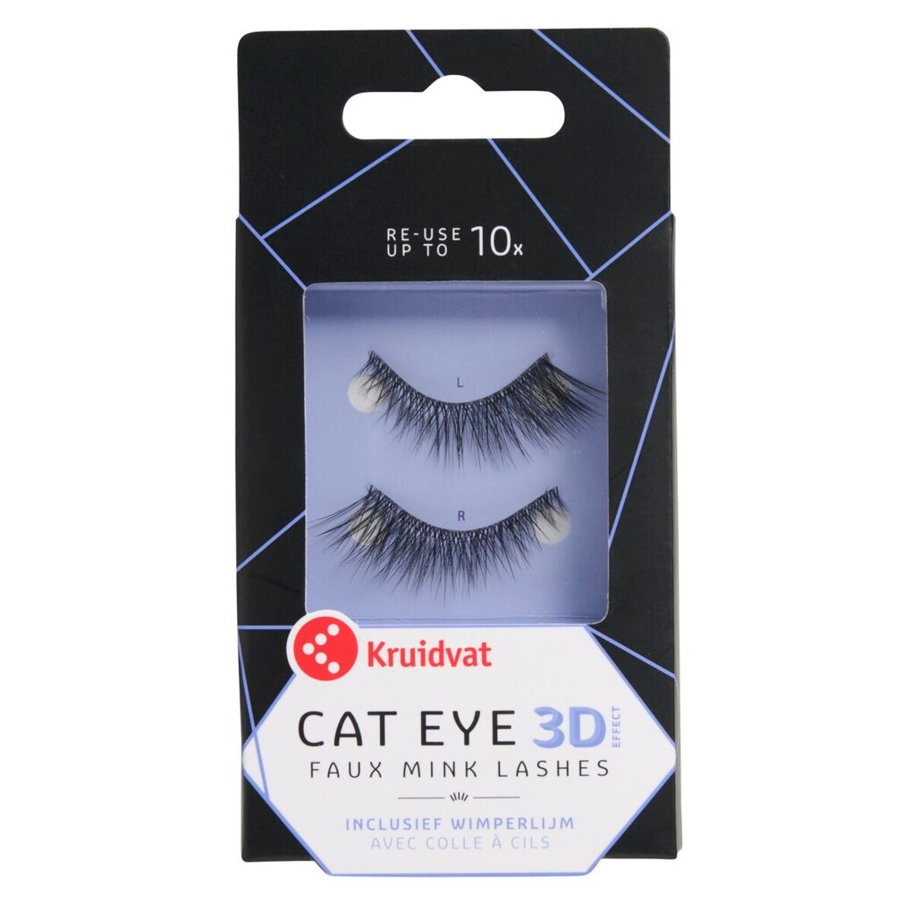 Kruidvat Cat Eye 3D Faux Mink Lashes