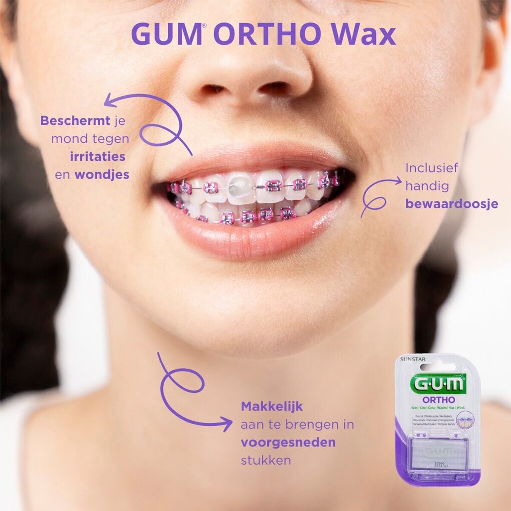 GUM Ortho Wax