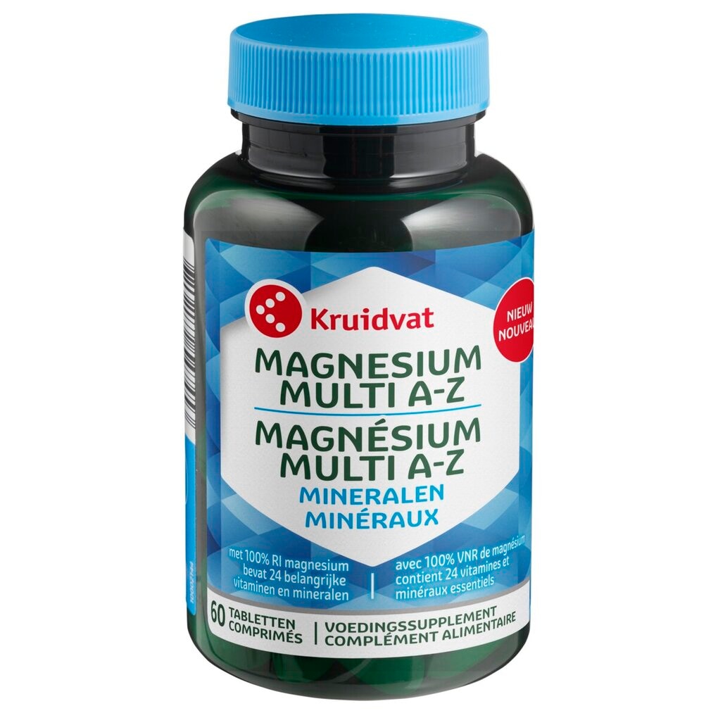 Kruidvat Magnesium Multivitaminen A-Z  60 stuks