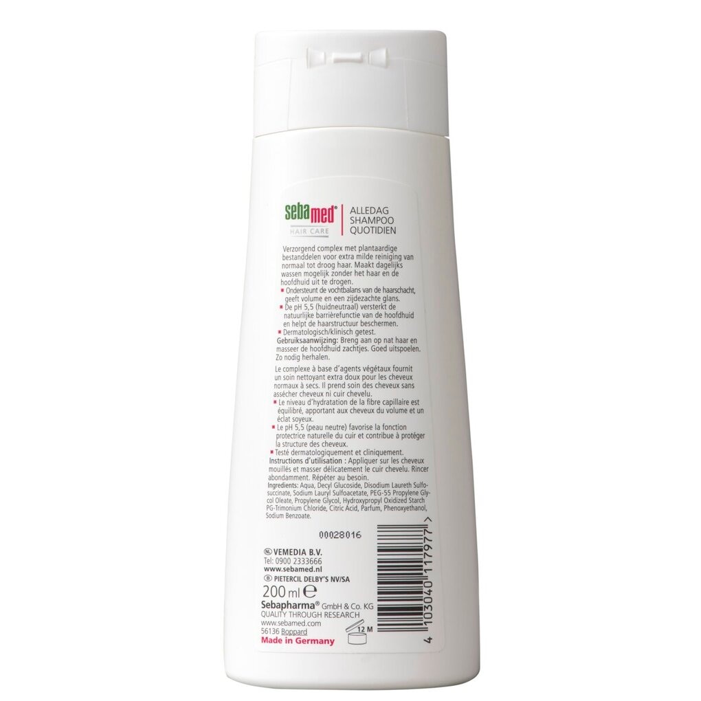 Sebamed Alledag Zeepvrije Shampoo
