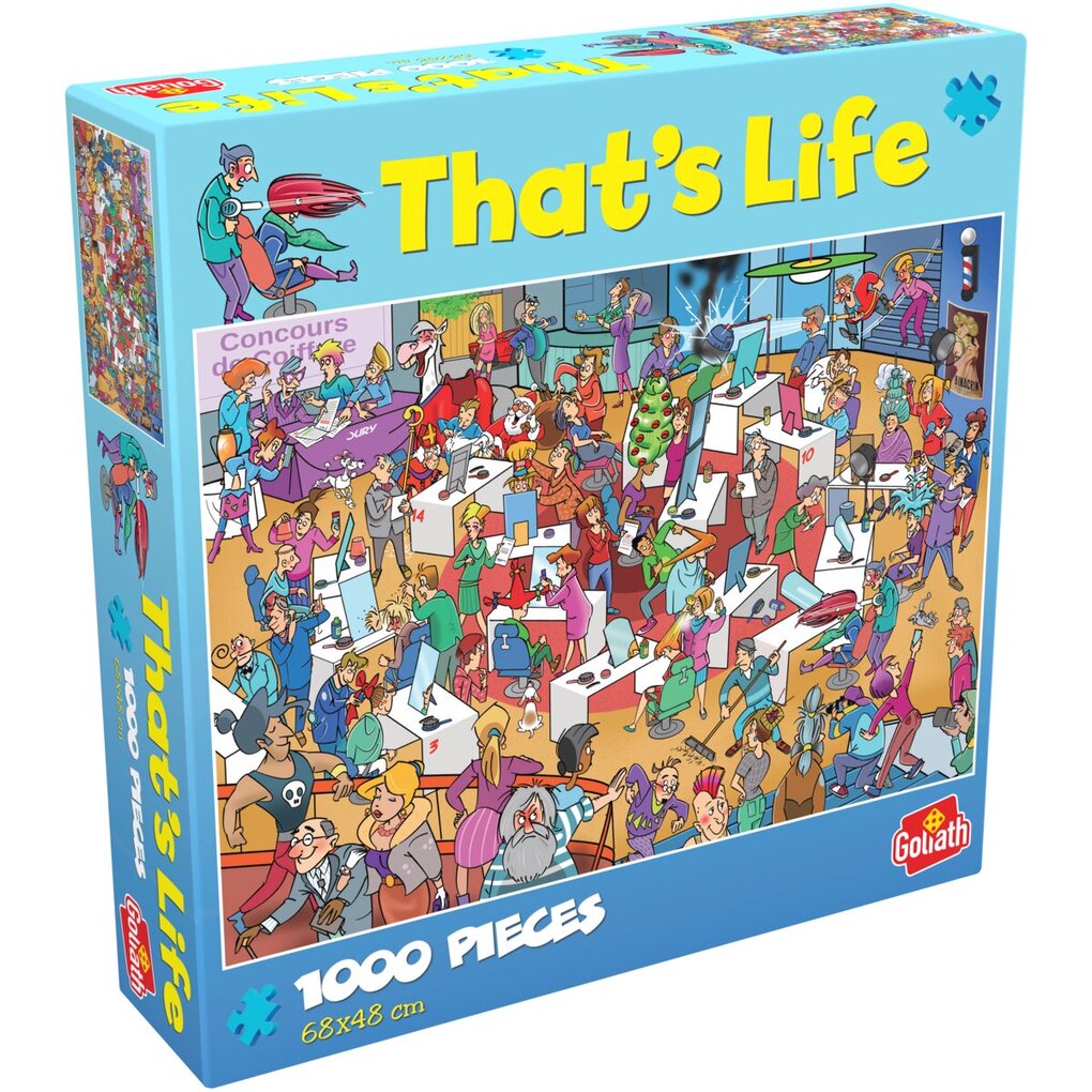 Goliath That's Life Hair Festival Puzzel