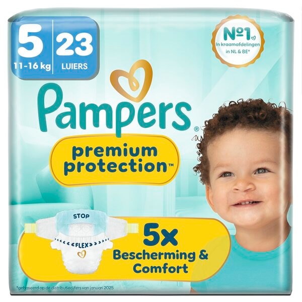 Pampers Couches Premium Protection Taille 5
