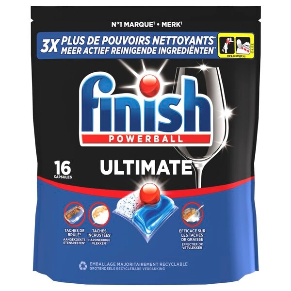 Finish Powerball Ultimate Tablettes Lave-Vaisselle