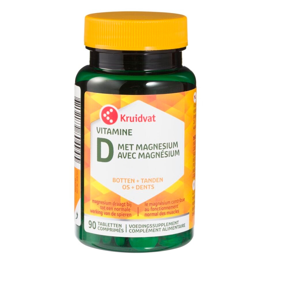 Kruidvat Vitamine D + Magnesium Tabletten