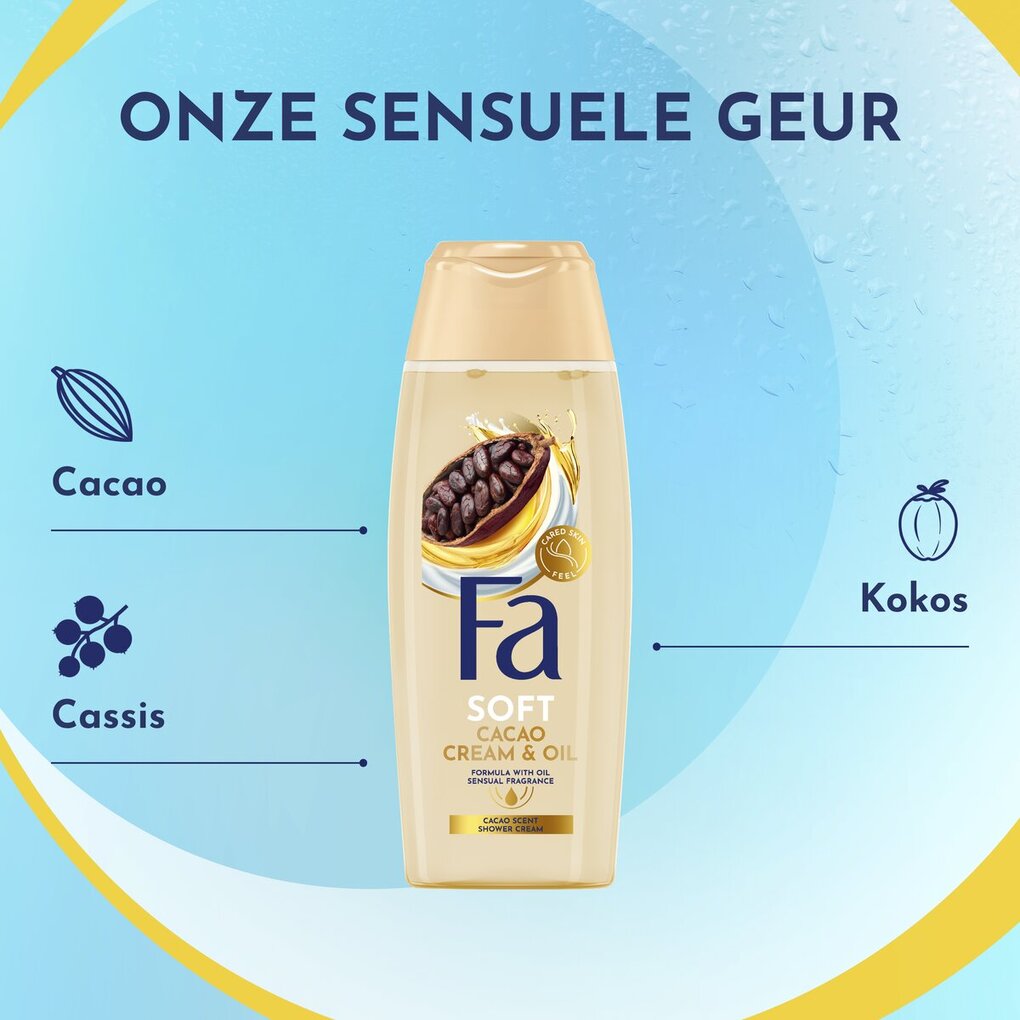 Fa Crème de Douche Cream & Oil Cacao