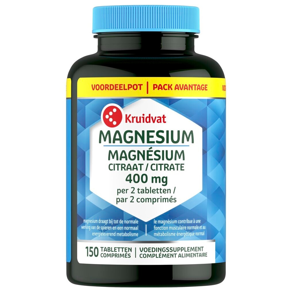 Kruidvat Comprimés Citrate de Magnésium 400 mg