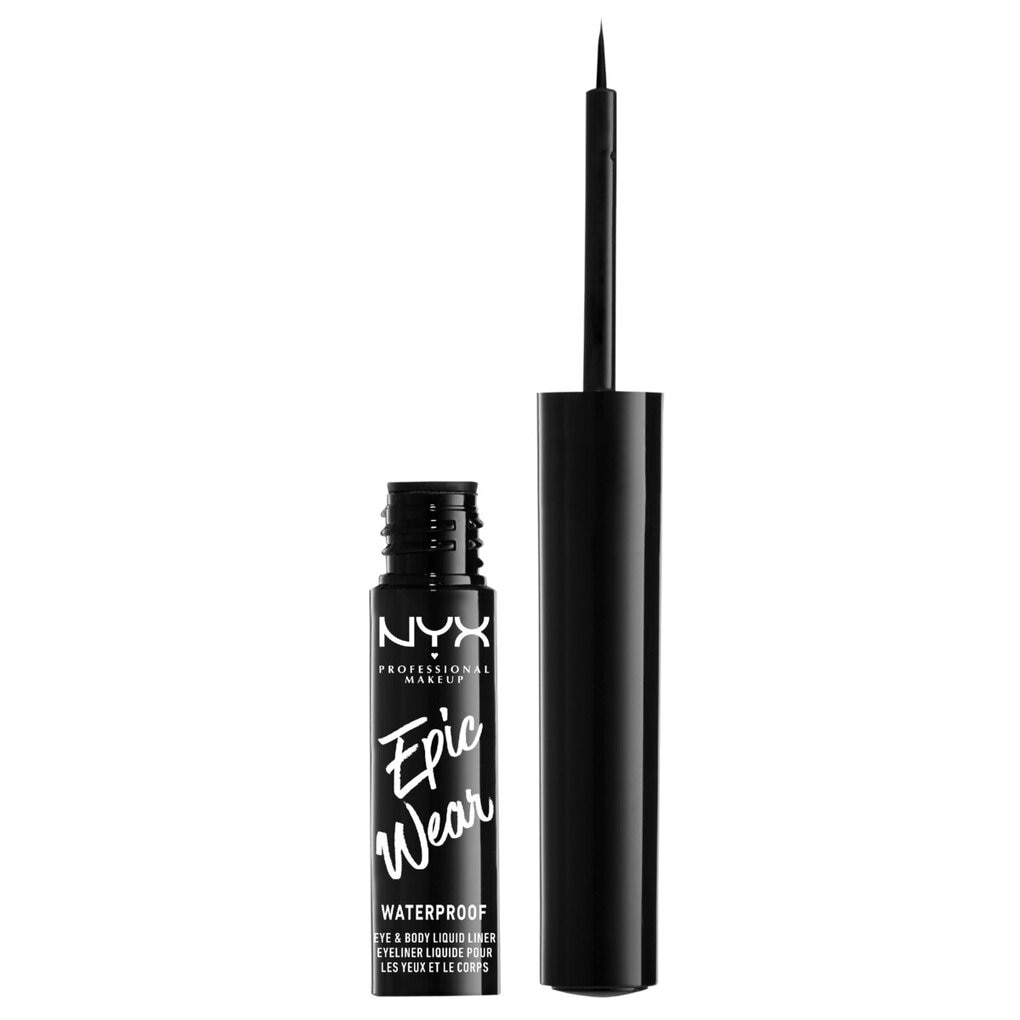 NYX Professional Makeup Eye-Liner Liquide Waterproof Epic Wear 01 Black