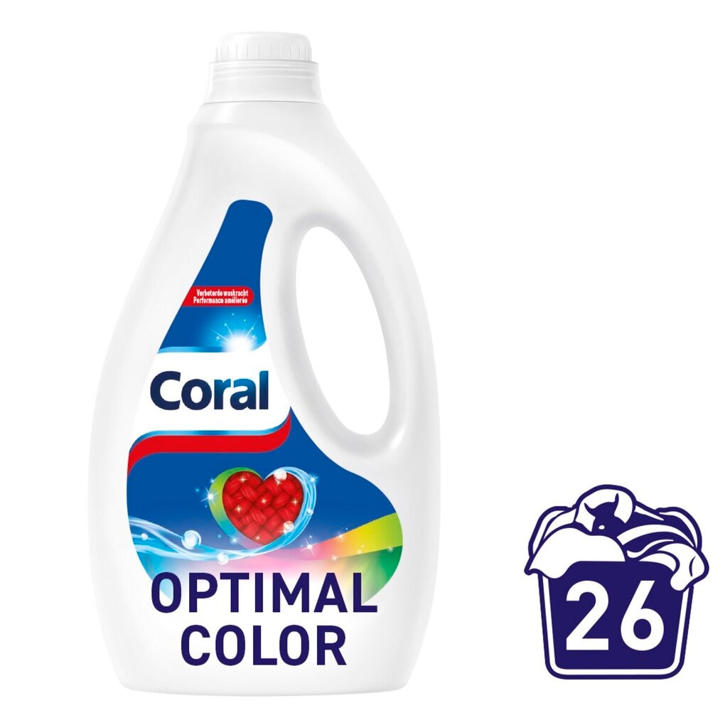 Coral Lessive Liquide Optimal Color