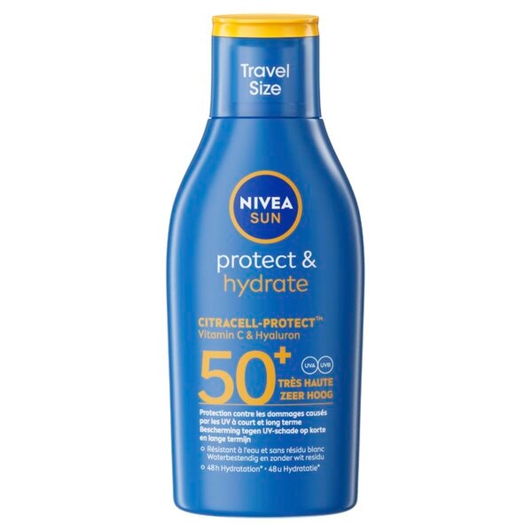 NIVEA Sun Protect & Hydrate SPF50+ Zonnebrandlotion 100ml - Alle huidtypen
