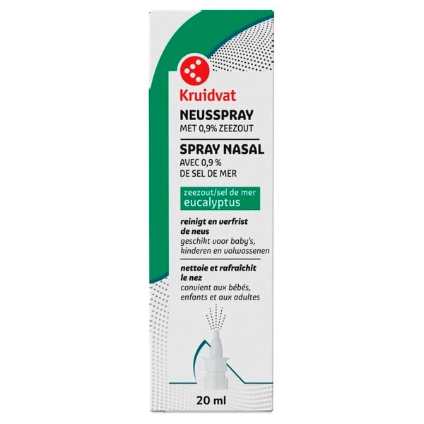 Kruidvat Spray Nasal Sel de Mer & Eucalyptus