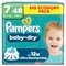 Pampers Couches Baby-Dry Taille 7