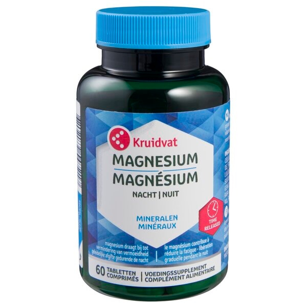 Kruidvat Magnésium Nuit Time Released Comprimés