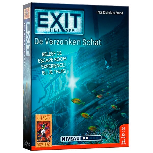 999 Games Exit : Le Trésor Immergé
