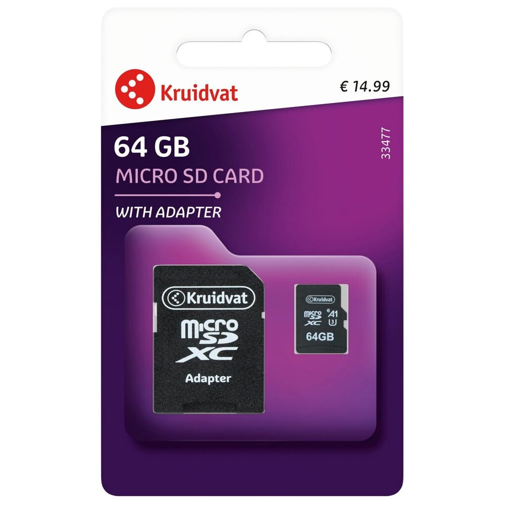 Kruidvat 64GB Micro SD-kaart