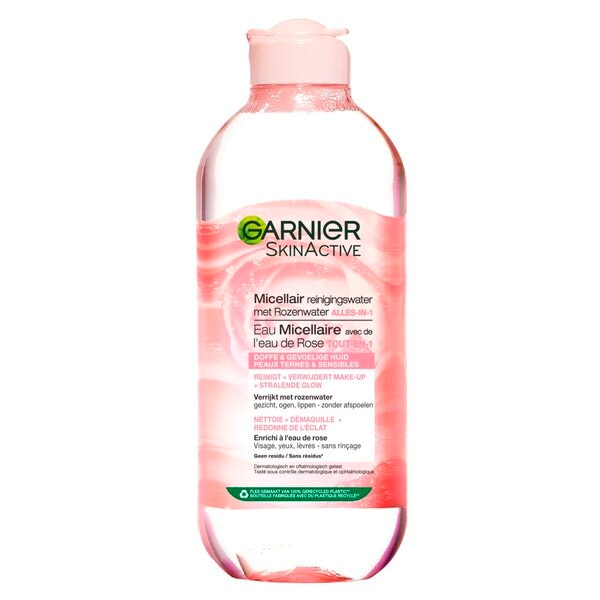 Garnier SkinActive Micellair Reinigingswater met Rozenwater 400ml - Gevoelige huid