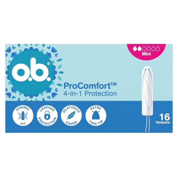 o.b. Tampons ProComfort 4-in-1 Protection Mini