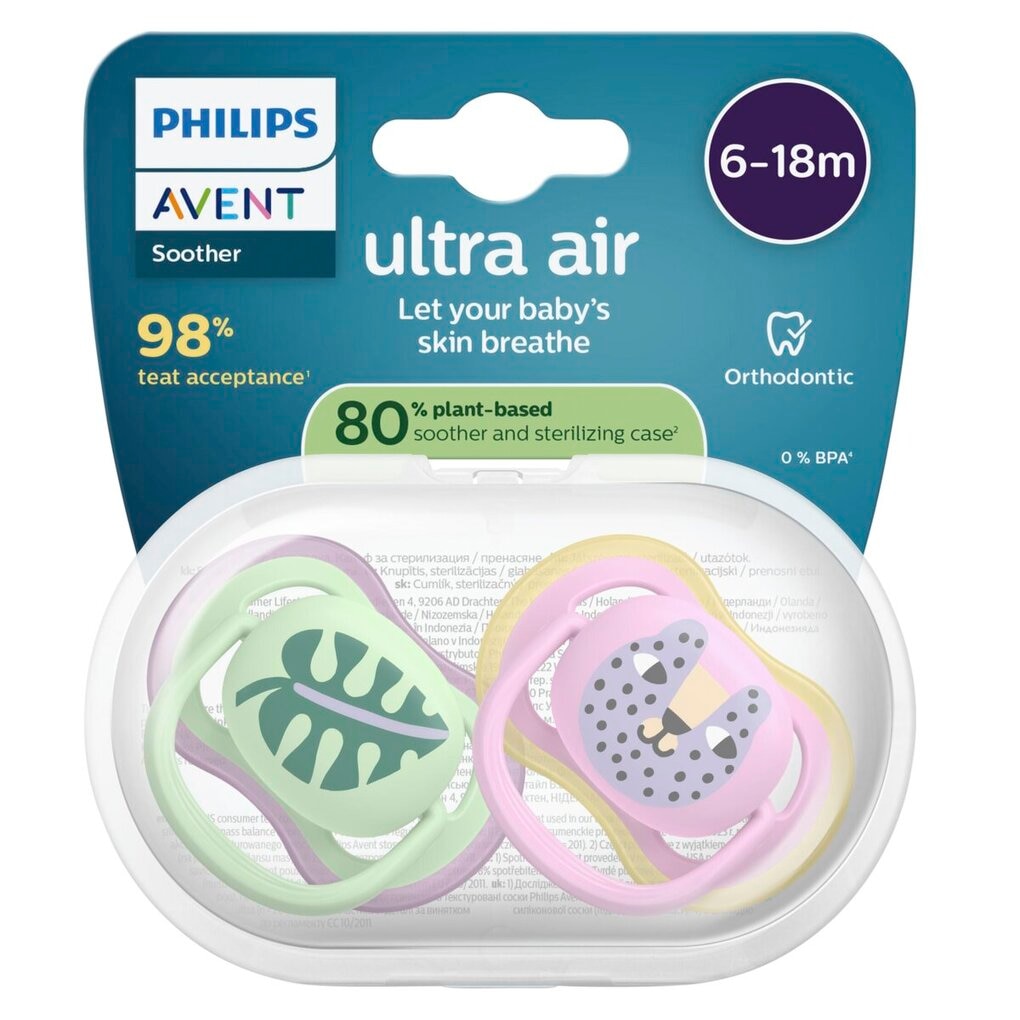 Philips Ultra Air Deco Groen/Paars 6-18M
