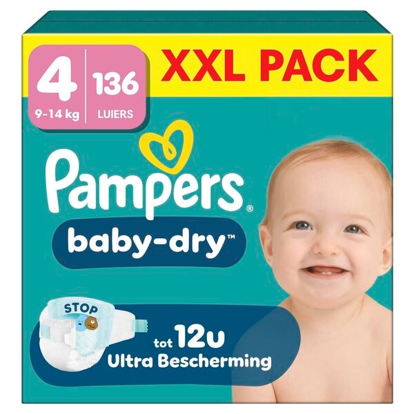 Pampers Couches Baby-Dry Taille 4