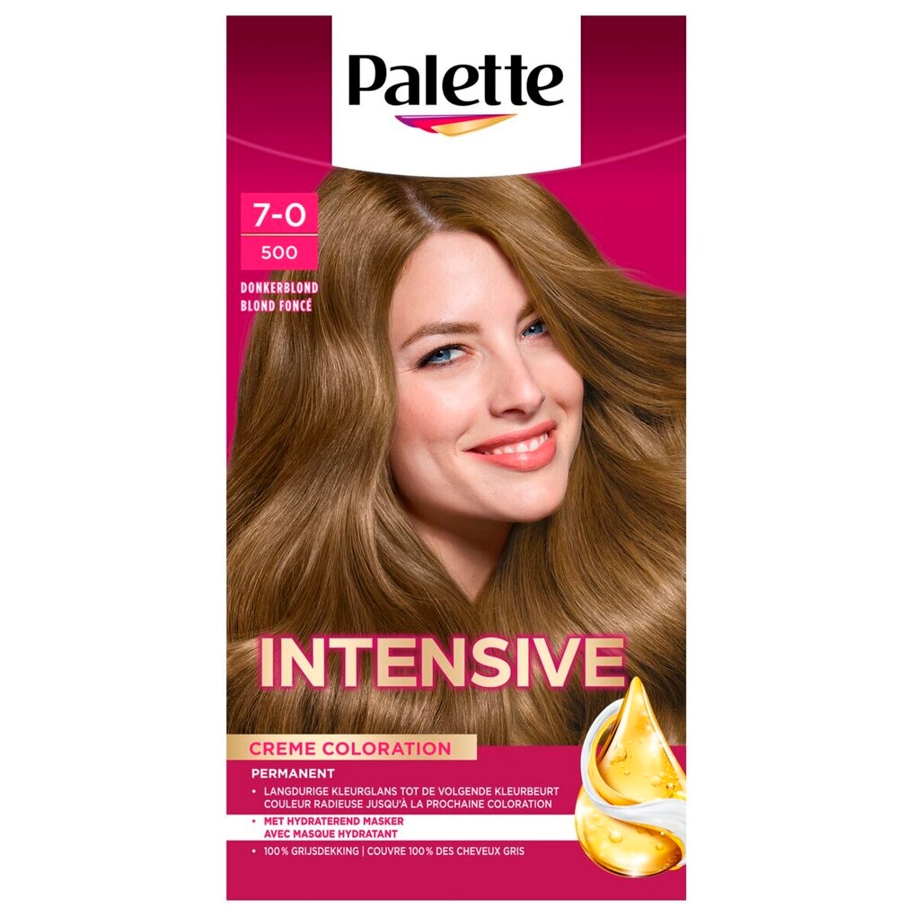 Schwarzkopf Poly Palette 500 Donkerblond Haarkleuring
