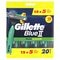 Gillette Blue II Plus Slalom Wegwerpmesjes