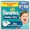 Pampers Couches Baby-Dry Taille 5+