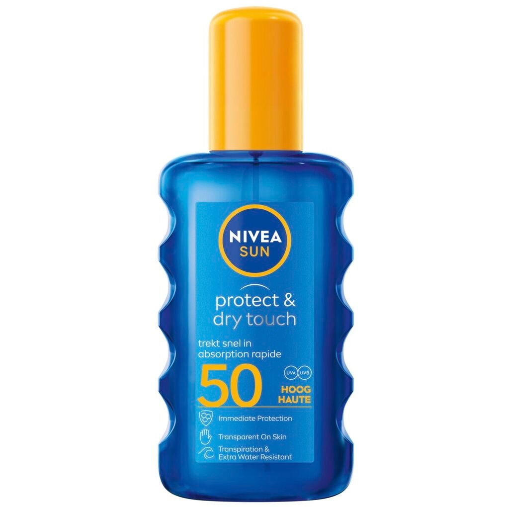 NIVEA Sun Spray Solaire Transparent Protect & Dry Touch FPS50