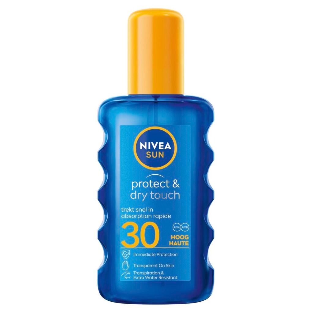 NIVEA Sun Protect & Dry Touch SPF30 Transparante Zonnebrandspray