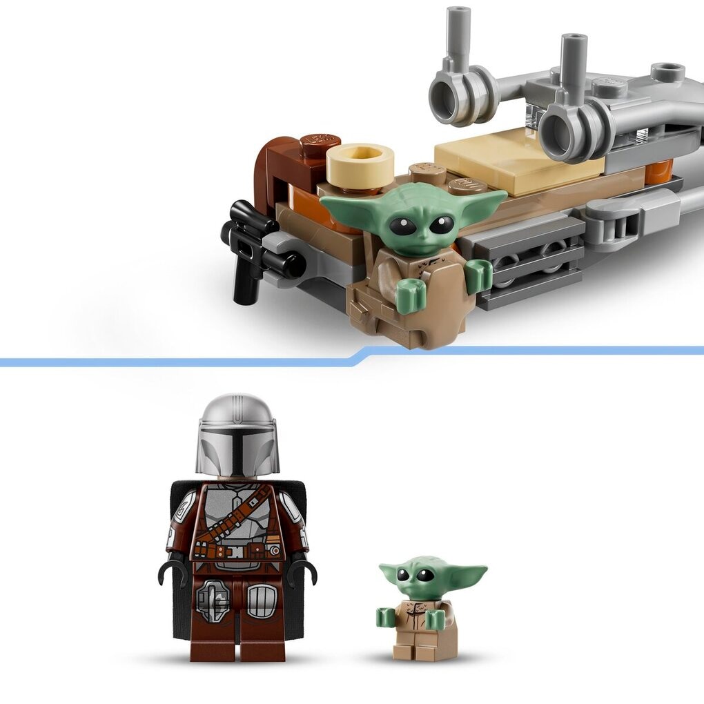 LEGO Star Wars Le Speeder Bike du Mandalorien et Grogu 75436