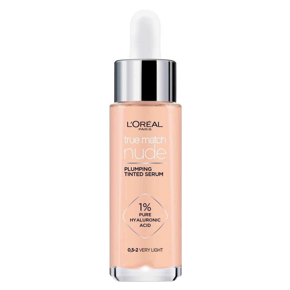 L'Oréal Paris True Match Nude 0.5-2 Very Light Plumping Tinted Serum