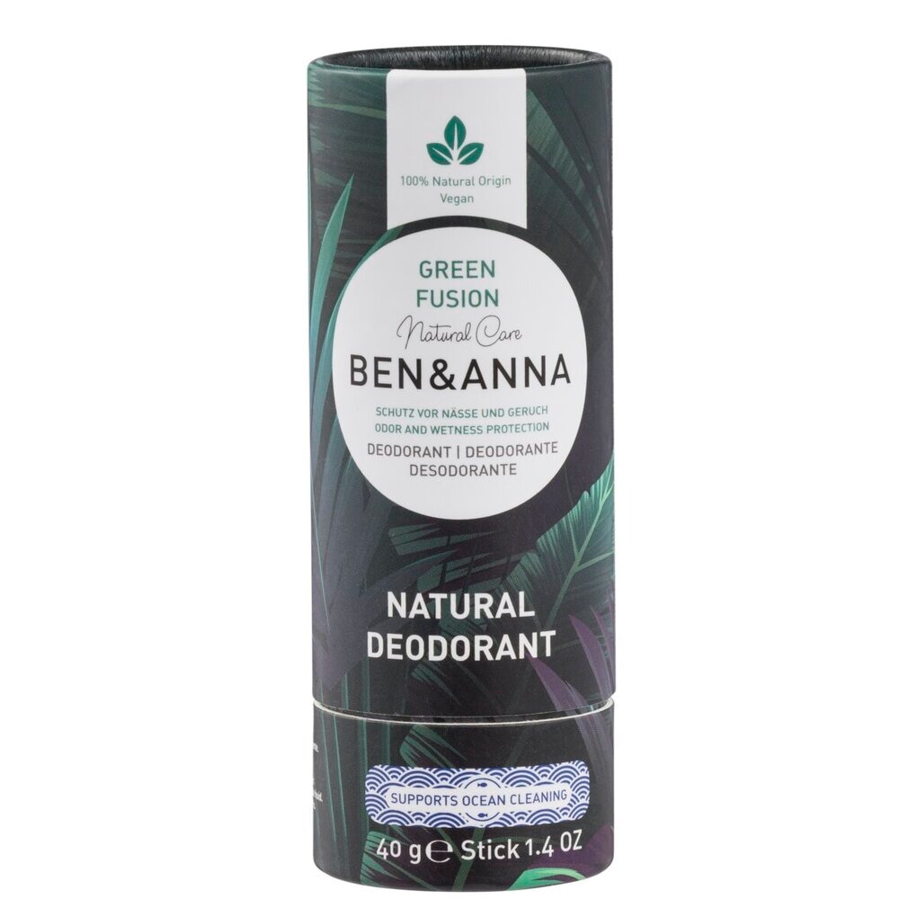 Ben & Anna Green Fushion Natural Deodorant Stick