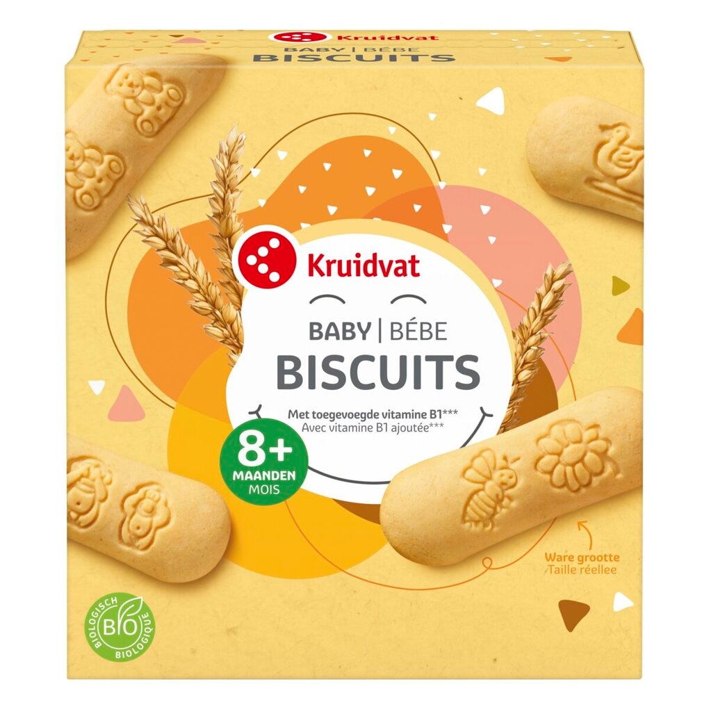 Kruidvat 8+M Bio Babybiscuits
