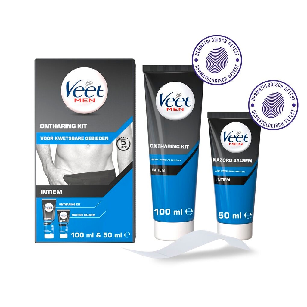 Veet Men Intiem Ontharingskit voor Kwetsbare Gebieden