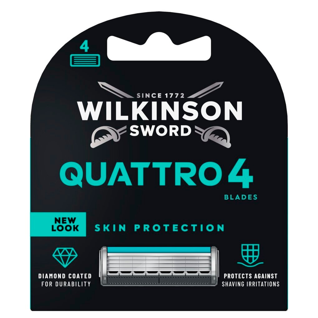 Wilkinson Sword Quattro Titanium Sensitive Limited Edition Navulmesjes Wilkinson Sword Quattro Titanium Sensitive Limited Edition Navulmesjes