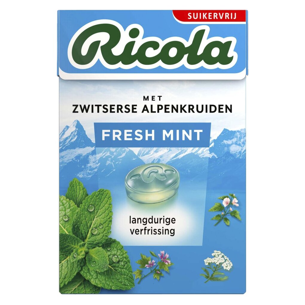 Ricola Fresh Mint Kruidenpastilles