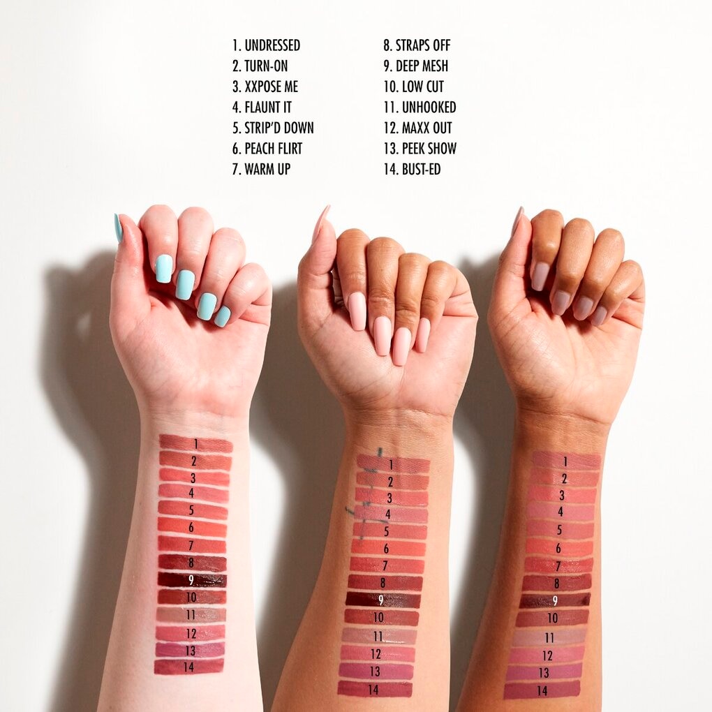 NYX Professional Makeup Lingerie XXL 02 Turn On Lippenstift