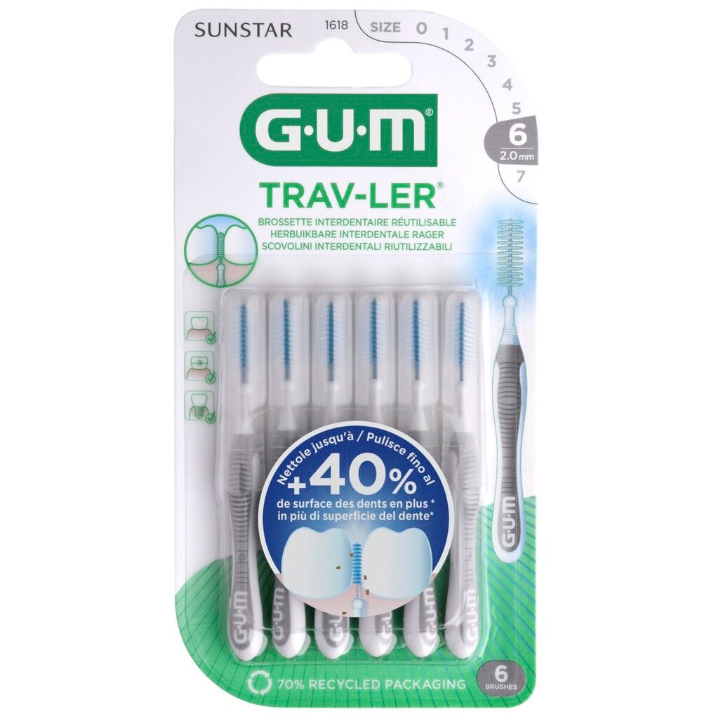 GUM Trav-Ler 2,0mm Interdentale Ragers
