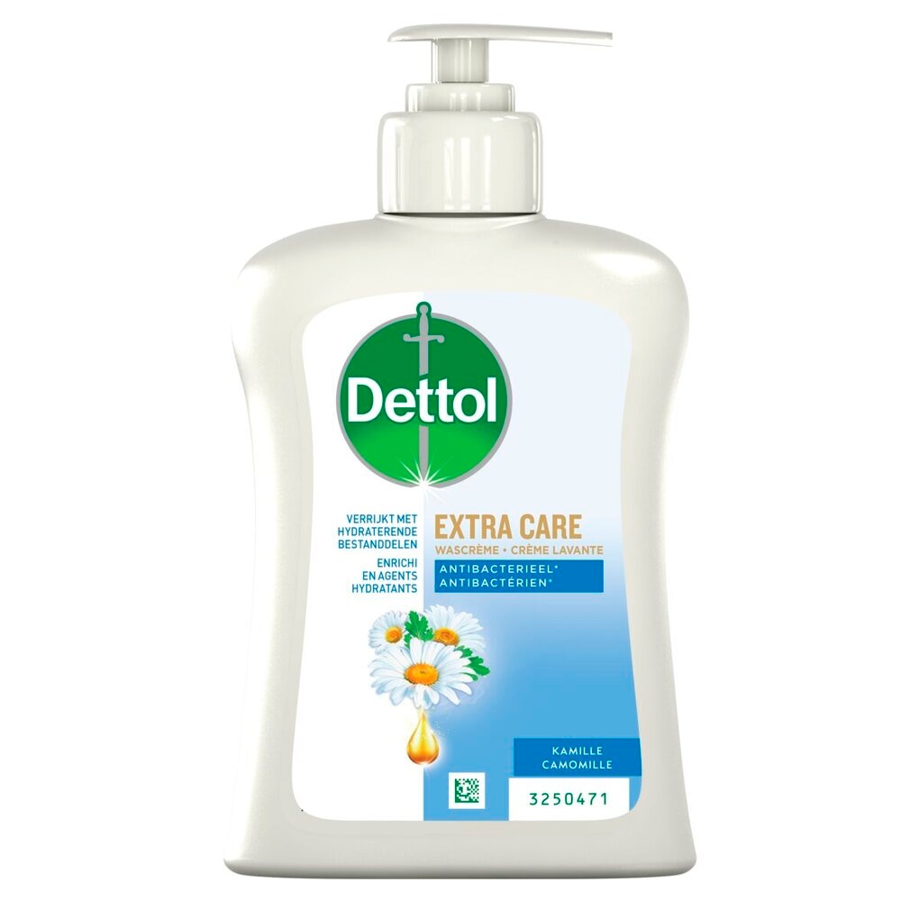 Dettol Crème Lavante Antibactérienne Extra Care+ Lotus & Camomille