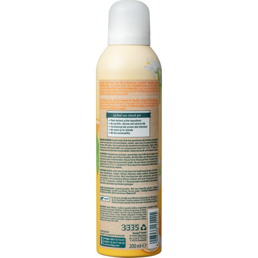 Kneipp Morning Kiss Oranjebloesem Jojoba-Olie Doucheschuim