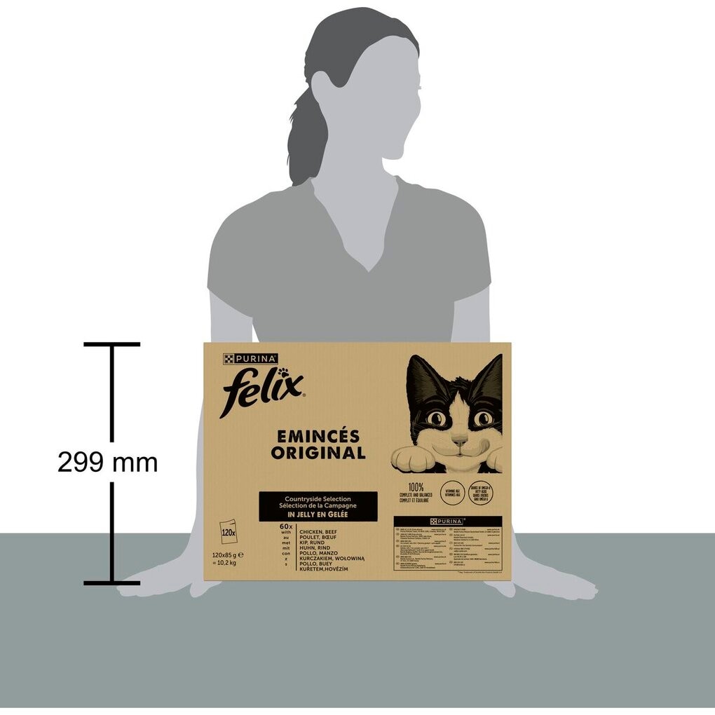 Felix Original Countryside Selectie in Gelei Kattenvoer