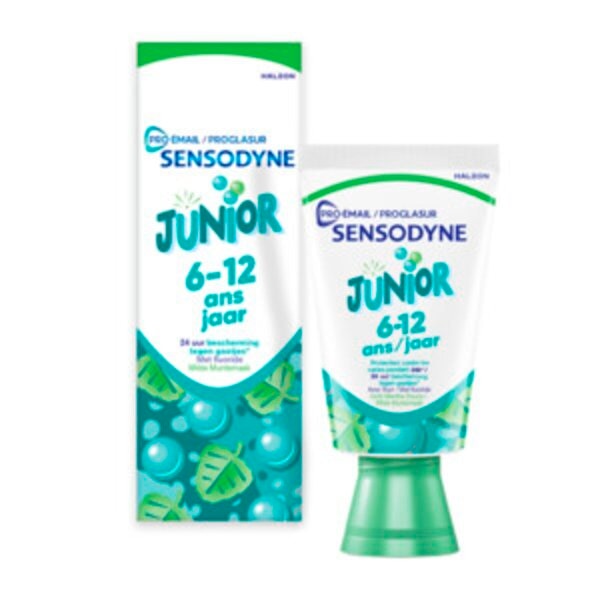 Sensodyne Dentifrice Proglasur Junior 6-12 Ans