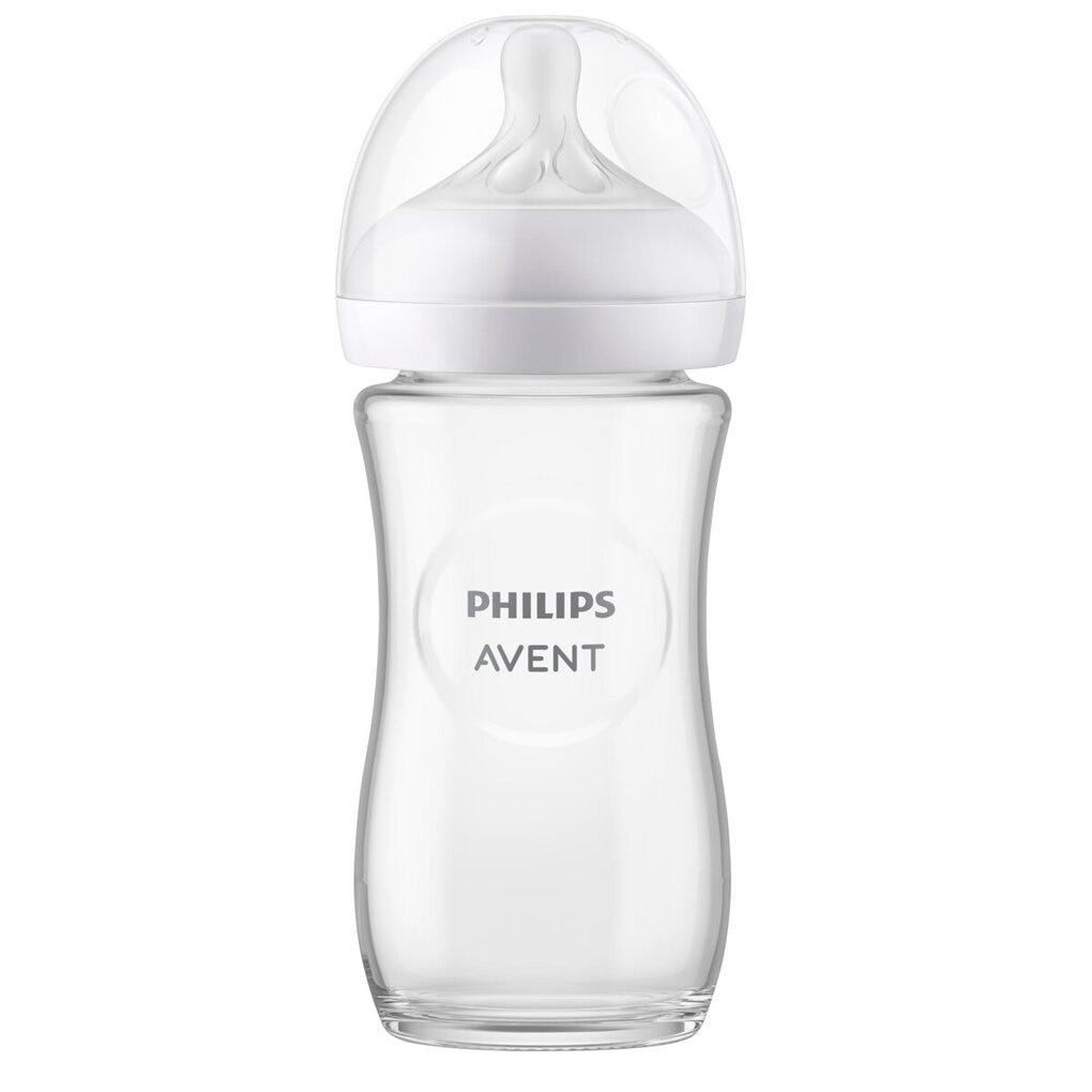 Philips Avent Natural Response SCY933/01 Glazen Babyfles Philips Avent Natural Response SCY933/01 Glazen Babyfles