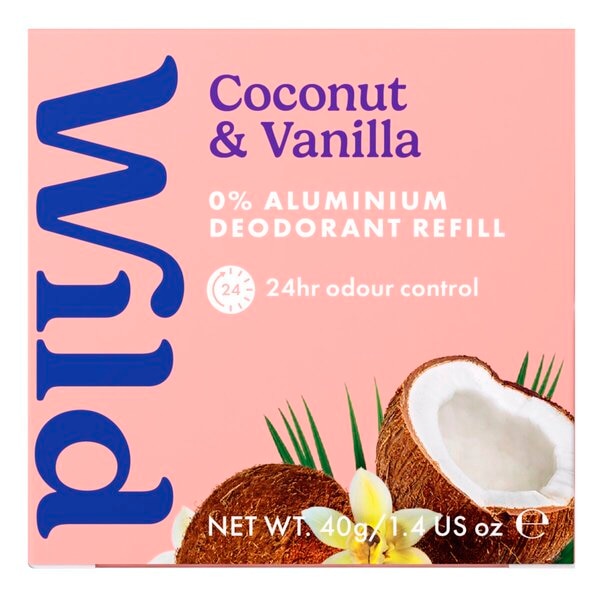 Wild Recharge de Déodorant Coconut & Vanilla