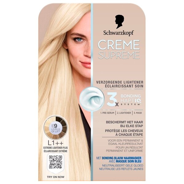 Schwarzkopf Creme Supreme Éclaircissant Soin L1++