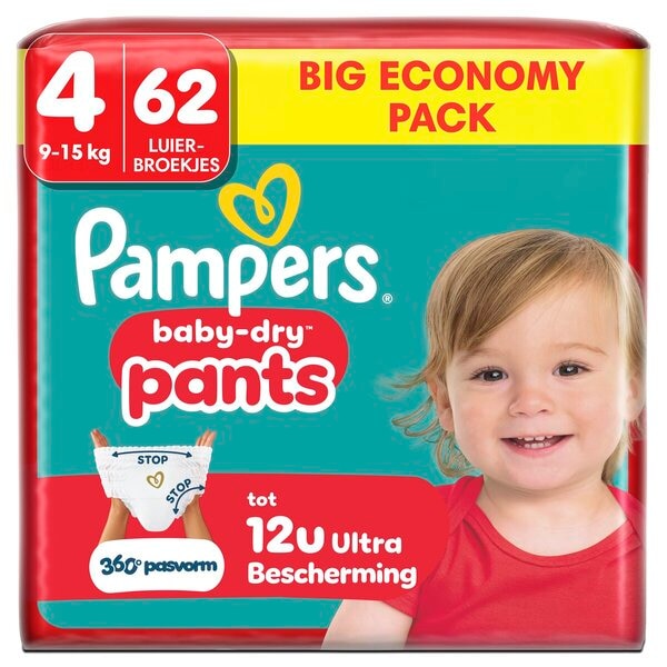 Pampers Couches-Culottes Baby-Dry Taille 4
