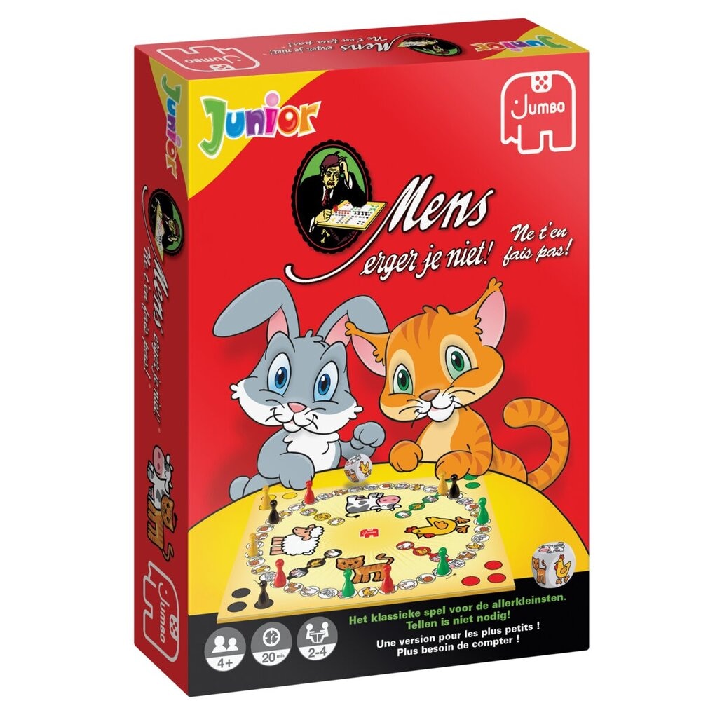 Jumbo Jeu Junior Mens Erger Je Niet Jumbo Jeu Junior Mens Erger Je Niet